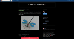 Desktop Screenshot of coryscreations.blogspot.com