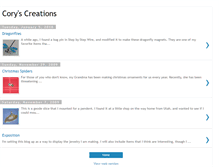 Tablet Screenshot of coryscreations.blogspot.com