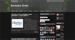 Desktop Screenshot of bordadosgratis.blogspot.com