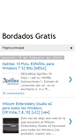 Mobile Screenshot of bordadosgratis.blogspot.com