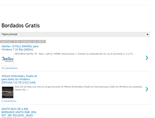 Tablet Screenshot of bordadosgratis.blogspot.com