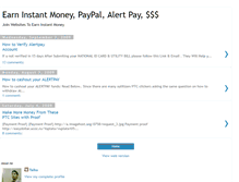 Tablet Screenshot of earn-instant.blogspot.com