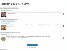 Tablet Screenshot of noticiasadapi.blogspot.com