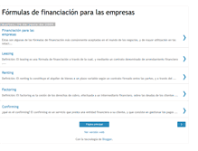 Tablet Screenshot of financiacion-empresas.blogspot.com