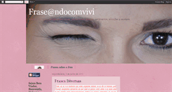 Desktop Screenshot of fraseandocomvivi.blogspot.com