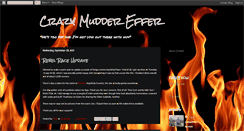 Desktop Screenshot of crazymuddereffer.blogspot.com