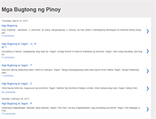 Tablet Screenshot of bugtongpinoy.blogspot.com