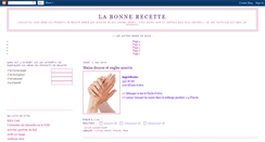 Desktop Screenshot of labonnerecette.blogspot.com