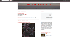 Desktop Screenshot of distanciasucesiva.blogspot.com