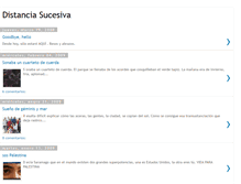 Tablet Screenshot of distanciasucesiva.blogspot.com