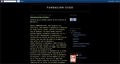 Desktop Screenshot of fundacionsiigo.blogspot.com