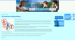 Desktop Screenshot of cucstudent.blogspot.com