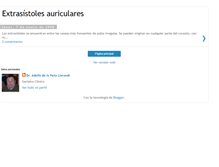 Tablet Screenshot of extrasistolesauriculares.blogspot.com