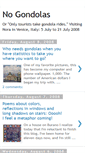 Mobile Screenshot of nogondolas.blogspot.com