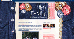 Desktop Screenshot of limhappyfamily.blogspot.com