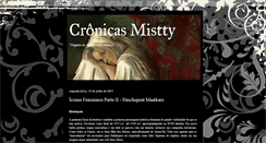 Desktop Screenshot of crnicasmistty.blogspot.com