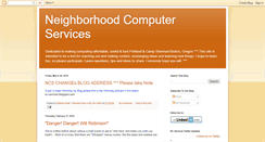 Desktop Screenshot of ncservices.blogspot.com