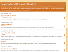 Tablet Screenshot of ncservices.blogspot.com