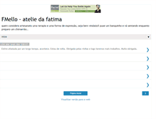 Tablet Screenshot of fatimaamello.blogspot.com