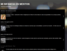 Tablet Screenshot of miinfanciaenmenton.blogspot.com