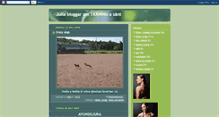 Desktop Screenshot of juliaekholm.blogspot.com