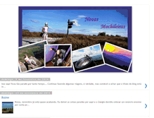Tablet Screenshot of novasmochileiras.blogspot.com