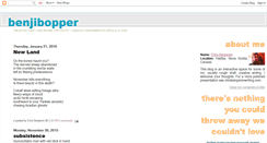 Desktop Screenshot of benjibopper.blogspot.com