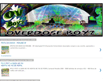 Tablet Screenshot of overdoseboyz.blogspot.com