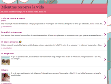 Tablet Screenshot of mientrasrecorreslavida.blogspot.com