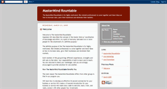 Desktop Screenshot of mastermindroundtable.blogspot.com