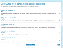 Tablet Screenshot of labeautenaturelle.blogspot.com