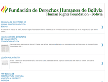 Tablet Screenshot of hrfbolivia.blogspot.com