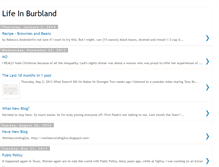 Tablet Screenshot of lifeinburbland.blogspot.com