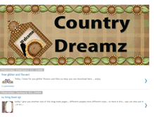 Tablet Screenshot of countrydreamz.blogspot.com