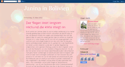 Desktop Screenshot of janinainbolivien.blogspot.com