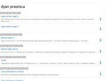 Tablet Screenshot of dyanprassisca.blogspot.com