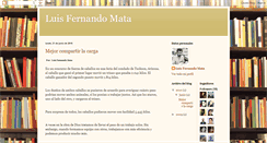 Desktop Screenshot of luisfernandomata.blogspot.com