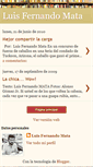 Mobile Screenshot of luisfernandomata.blogspot.com
