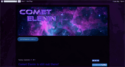 Desktop Screenshot of comet-elenin.blogspot.com