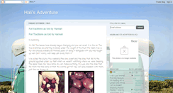 Desktop Screenshot of hali-adventure.blogspot.com