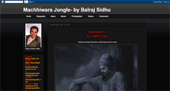 Desktop Screenshot of machhiwarajungle.blogspot.com