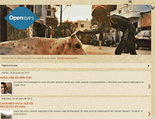 Tablet Screenshot of openeyesviajes.blogspot.com