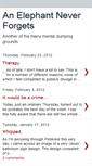 Mobile Screenshot of everrememberingelephant.blogspot.com