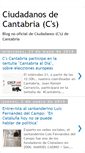 Mobile Screenshot of ciudadanos-cantabria.blogspot.com