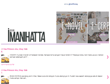 Tablet Screenshot of imanihatta.blogspot.com