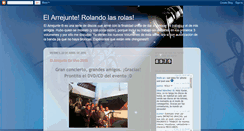 Desktop Screenshot of elarrejunte.blogspot.com