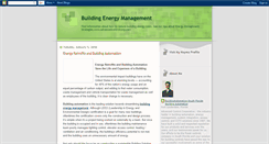 Desktop Screenshot of buildingenegymanagement.blogspot.com