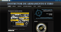 Desktop Screenshot of instrutordearmamentoetiro.blogspot.com