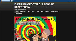 Desktop Screenshot of lojareggaeresistencia.blogspot.com
