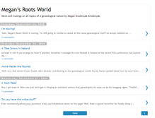 Tablet Screenshot of megansrootsworld.blogspot.com